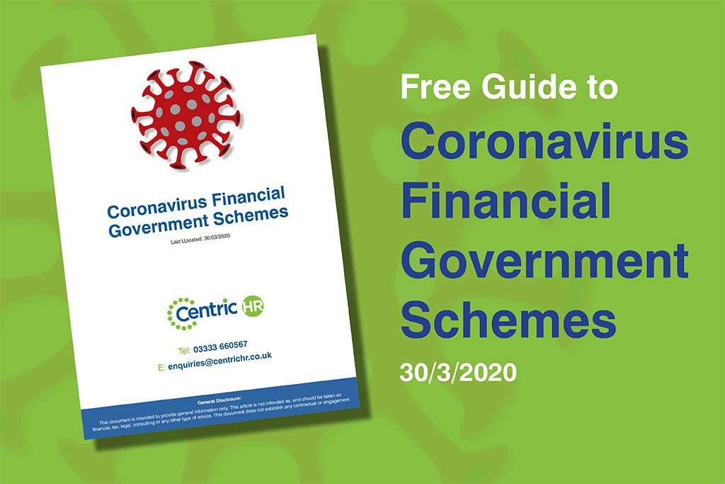 Coronavirus Financial Government Schemes - Centric HR